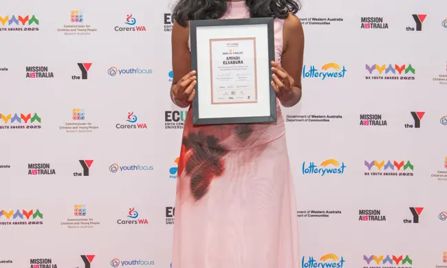 2025 Participate Award Finalist Amindi Elvadura