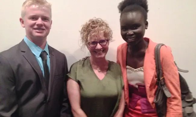 Commissioner Jenni Perkins With Nicholas Hall And Florence Baitio(1)