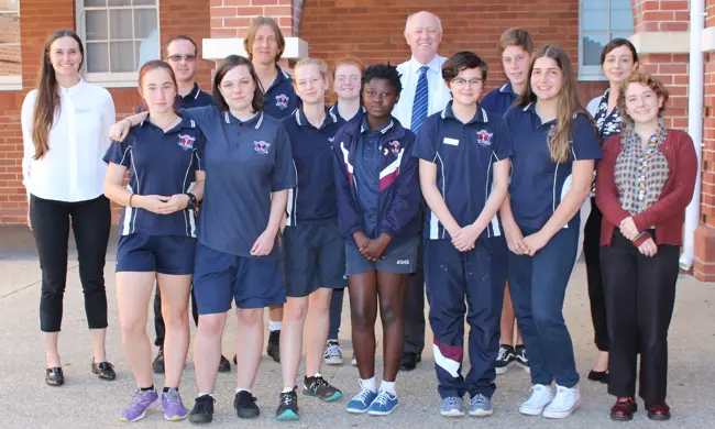 Advisory Committee Members, School Staff, The Commissioner And His Staff At The Final Meeting