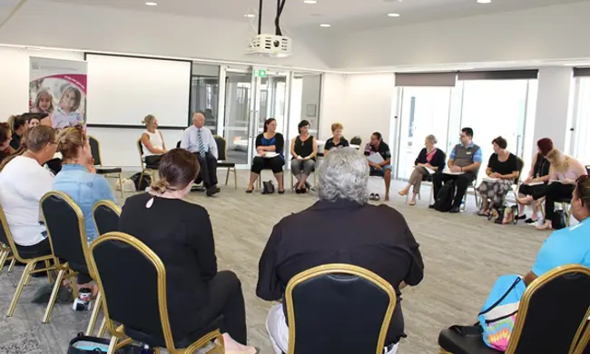 Photo Image Commissioner Colin Pettit ~Rns At Aboriginal Community Stakeholders Presentation Geraldton 15 March 2017